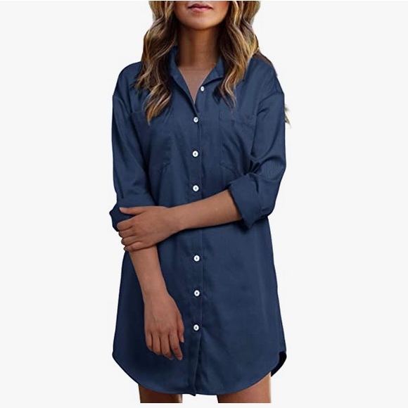 Dresses & Skirts - Denim Blouse Dress